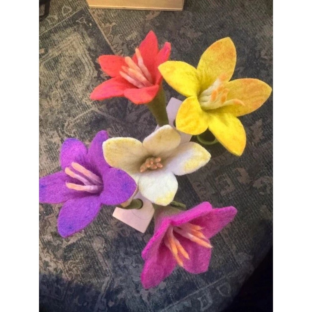 Lovevery flowers in a row